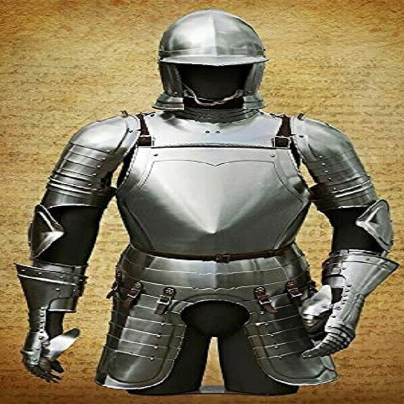  Medieval Armor Suit Half Armor Suit Fully Wearable Armor Suit LARP  Combat Suit