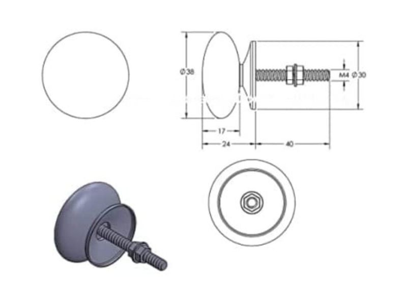 Set of 25 Green & White Hand Painted Ceramic Knobs | Decorative Cabinet Drawer Pulls | Vintage Boho Cupboard Handles for Kitchen, Dresser & Furniture | Handmade Ceramic Knobs with Screws