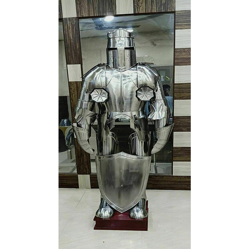 Medieval Greek LARP SCA Knight Suit of Armor Templar Combat Full Body Armor Christmas Costume