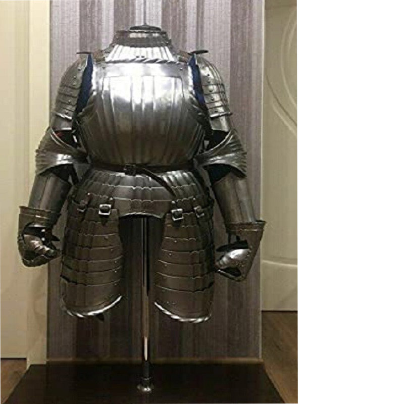 Medieval Warrior Knight Maximilian 3/4 Half Body Armor Suit Fully Wearable