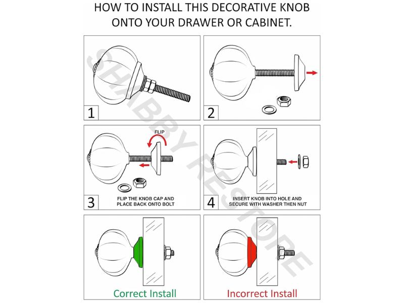 Black Lines Pattern Ceramic Drawer Knobs – Set of 12 Decorative Cabinet Pulls for Dresser, Wardrobe, Cupboard & Doors