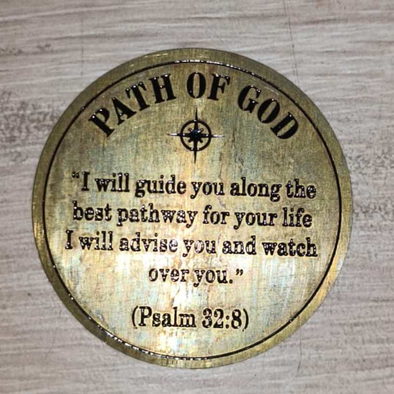 HANDMADE BRASS DIAL PATH OF GOD 44 MM