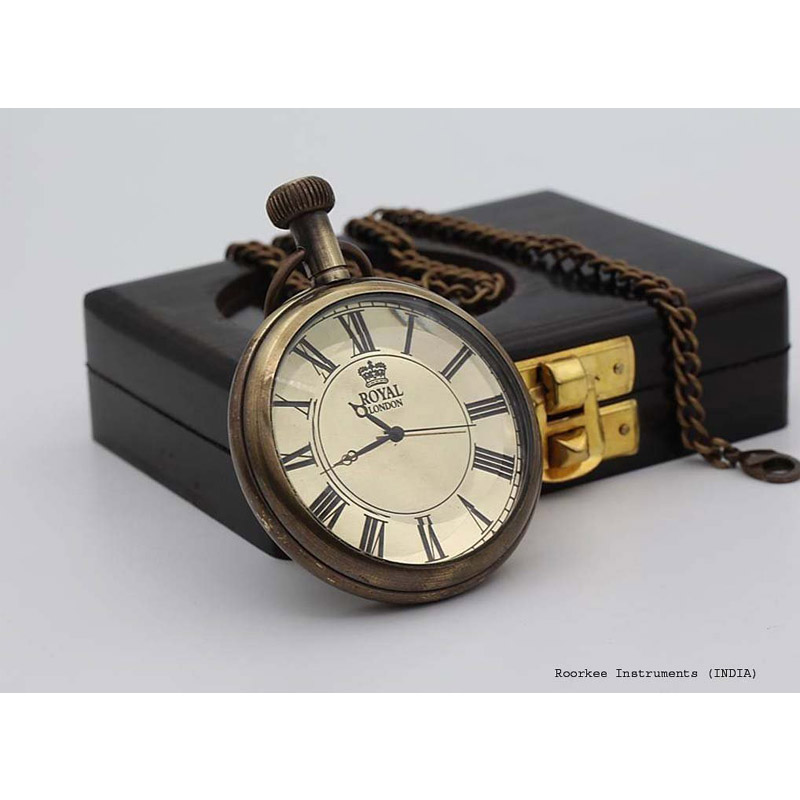 My Heart Stops When You Look at me Pocket Watch with Gift Box