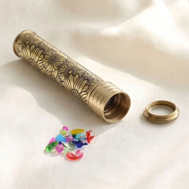 Interchangeable Brass Kaleidoscope \