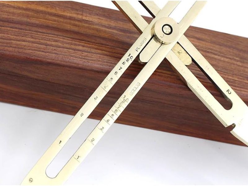 9-Inch Brass Proportional Divider with Wooden Box – Precision Drafting, Navigation & Art Tool – Engraved Scale Divider for Artists, Engineers, Architects, Mariners