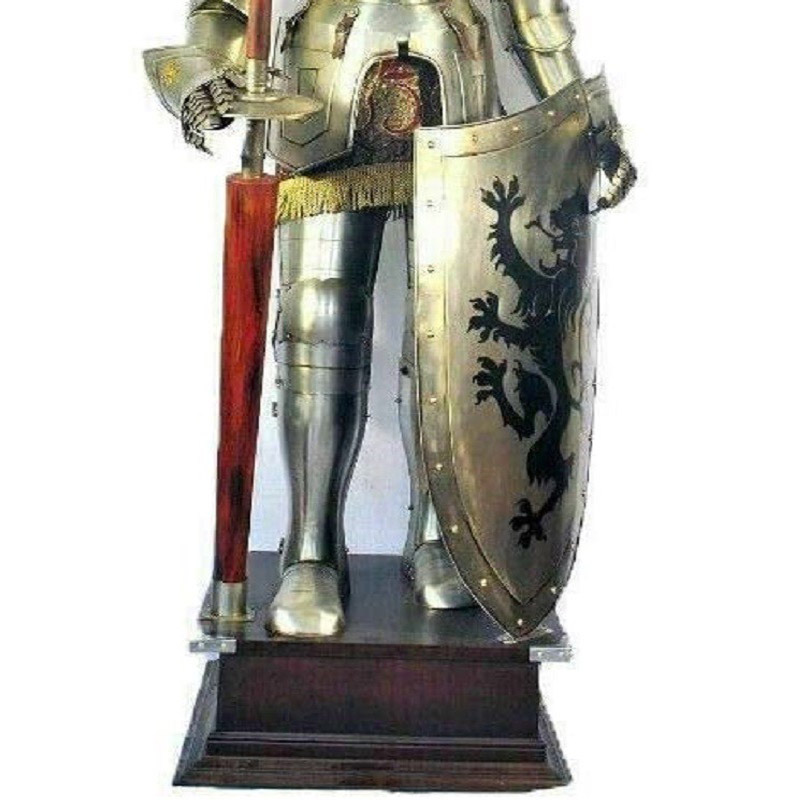 X-Mas Knight Medieval Knight Suit of Armor Templar Combat Full Body Armor Suit
