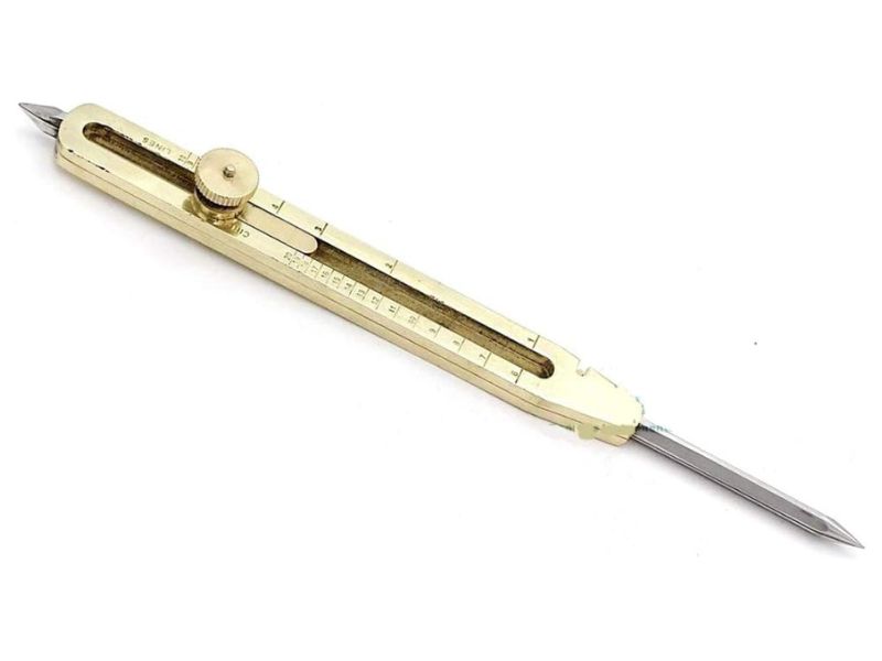 Artist Proportional Scale Divider – 9 Inch Long Solid Brass Drawing Tool with Heavy Duty Steel Point – Professional Precision Divider for Artists, Architects, Drafting, Design & Home Décor Gift