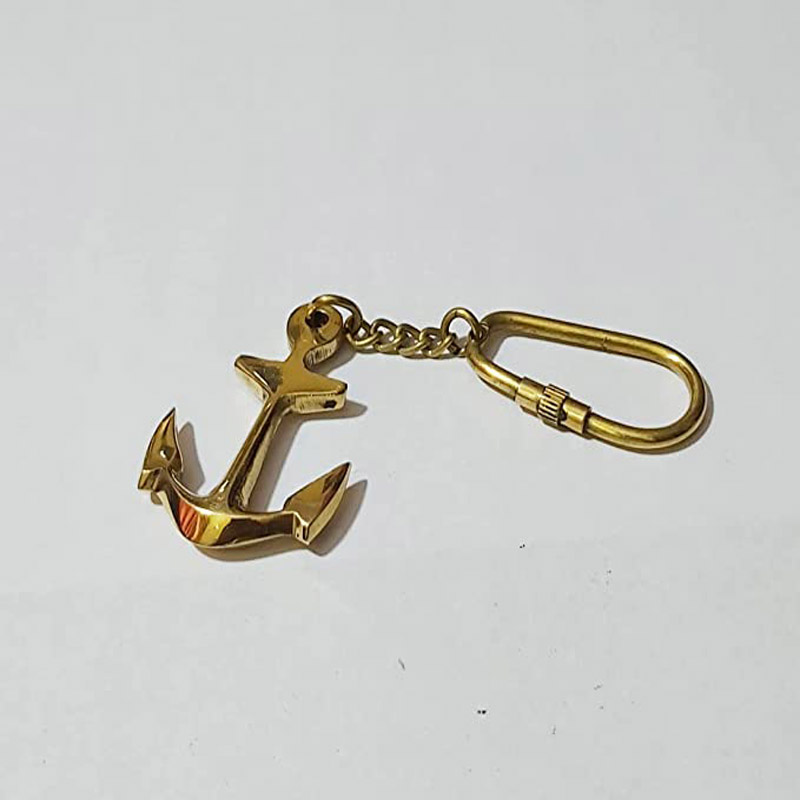 Brass Key Chain- Collectible Marine Nautical Key Rings