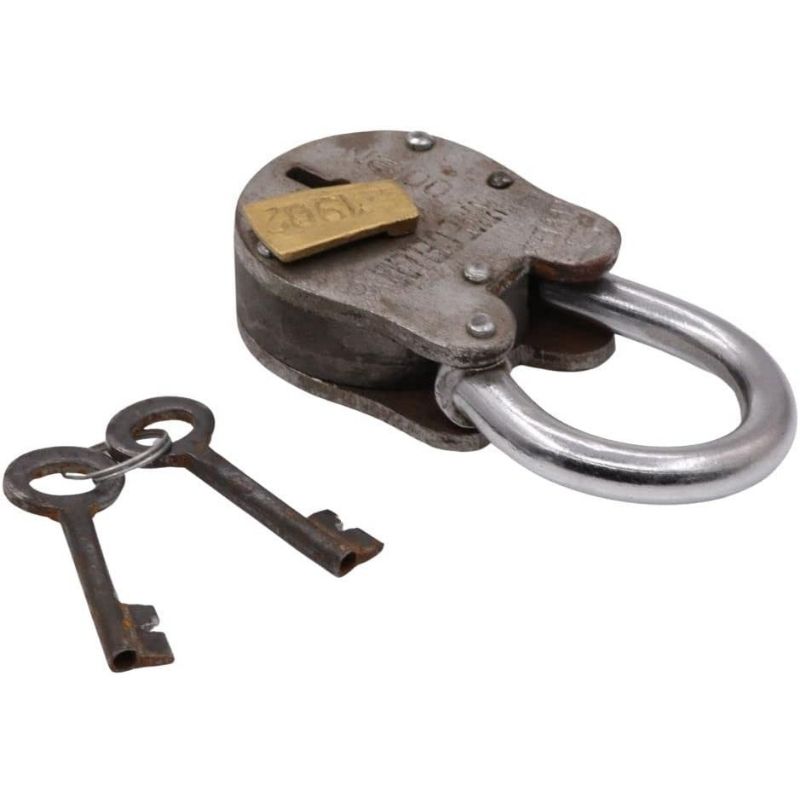 5 inch Wine Cellar Silver Iron Lock