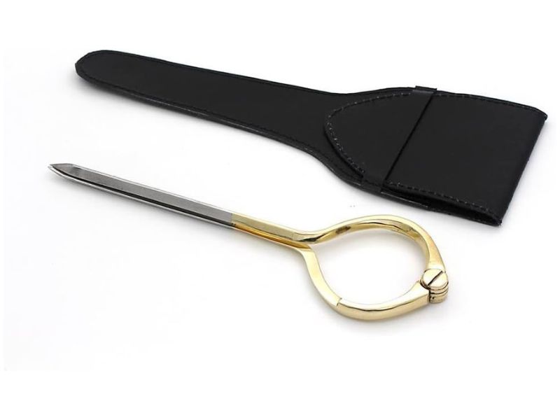 Nautical Brass Navigation Divider for Maritime and Naval Use – Antique Geometry Drafting Compass – Professional Solid Brass Drawing and Measuring Tool with Leather Case – Ideal for Map Plotting, Sailing, and Art Projects