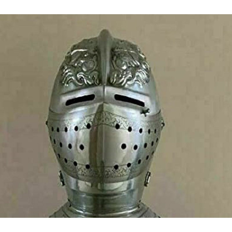  Medieval Spanish Suit of Armor Authentic Replica Fully Embossed