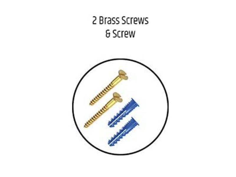 Beware of the Dogs Brass Sign – Gold & Black Cast Metal Plaque | Handmade Vintage Wall Plate | Warning Door Sign for Home, Garden, or Gate | Dog Security Warning Décor Accessory, Wall Mounted