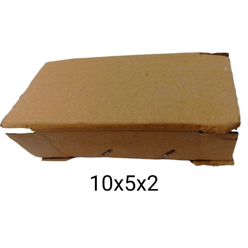 CARDBOARD Magnifying Glass Wood Box 5 Palai BROWN BOX 10 X 5 X 2 In