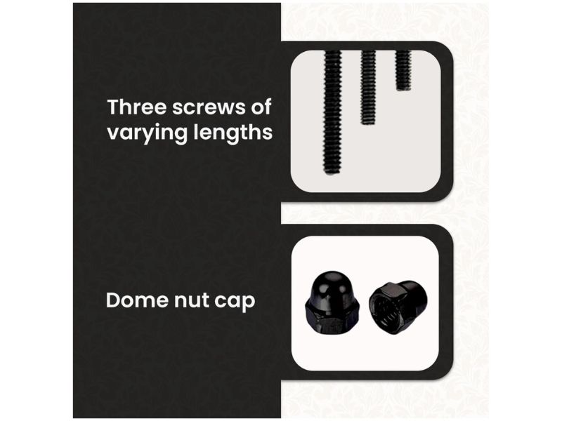 Handmade Spade Black & White Ceramic Knobs Set of 6 – Vintage Decorative Drawer Pulls for Kitchen Cabinets, Dressers & Cupboards | Modern Boho Furniture Handles & Wardrobe Door Knobs