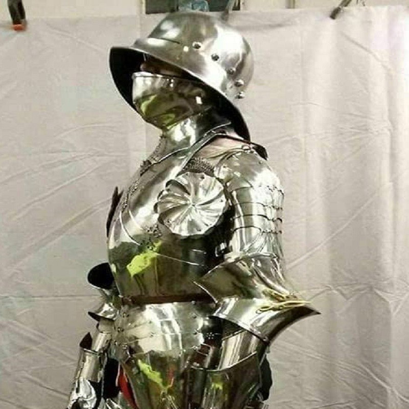 Medieval LARP Gothic Full Body Suit of Armor Battle Knight Reenactment Amor