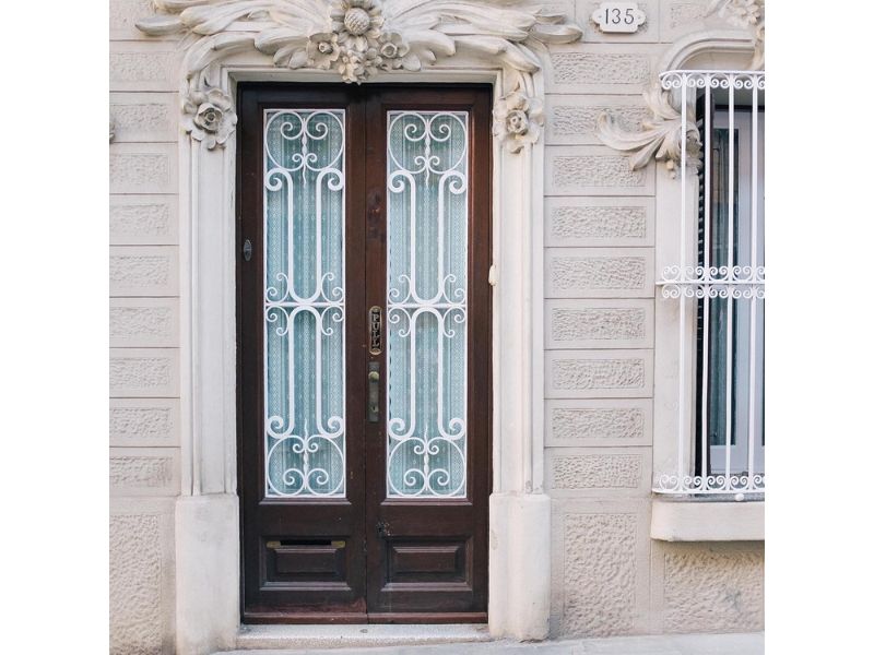 Push Pull Combo Door Sign Set of 2 – Solid Brass Casted Gold & Black Finish – Vintage Style Wall Plaque Plates – Handmade Decorative Door Accessories for Home, Office, Café, Hotel – With Screws