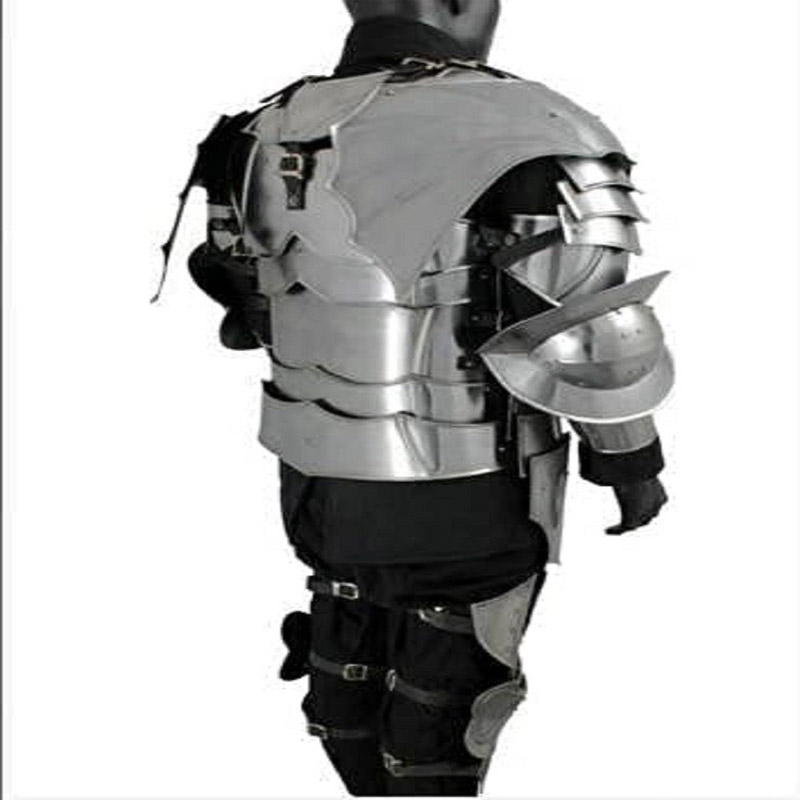 Medieval Complete Gothic Armor Full Suit of Armor Cuirass cauldrons bracers