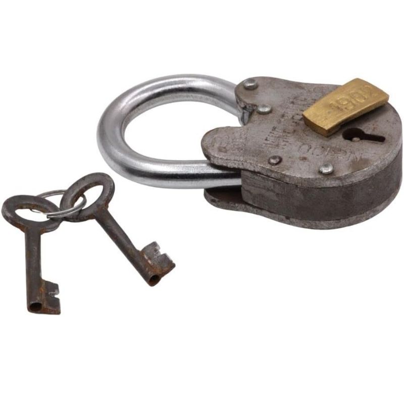 5 inch Wine Cellar Silver Iron Lock