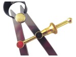 RII 3-Piece Toolmaker’s “Yankee” Divider & Caliper Set – Rapid Adjust Spring Nut Dividers, Inside ID & Outside OD Calipers, 0-6.5" / 165 mm Range, Brass Fulcrum, Fine Adjustment, Flat Leg – Models C7-6 C8-6 C9-6