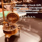 Eternal Love Anniversary Sundial Compass Gift for Him or Her Unique Gift for Husband Wife Men Wedding Anniversary 50th 40th 25th 20th 1st Year Celebration