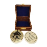 Engraved Sundial Compass with Wooden Box from Son Daughter to Dad Birthday Gifts Graduation Day Gift Gift for Dad