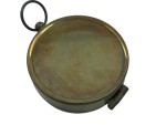 Antique Brass Pocket Compass with Hinged Lid – Vintage Bronze Finish Navigation Compass for Hiking, Camping, Outdoor Adventure & Gifts