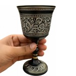Chalice Goblet Solid Brass Vintage Golden Roman Cup of King Arthur Drinking Wine Goblet Brass Vintage Chalice Goblet Wine Cups of King Arthur
