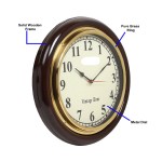 16 Inch Large Number Living Room & Office Antique Look Wall Clock