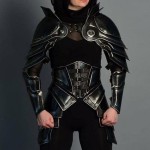 Medieval Armor Full Set Lady LARP Queen of The war Halloween Costume Cosplay