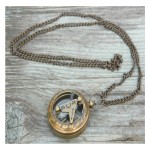 Antique Nautical Vintage Directional Magnetic Sundial Clock Necklace Marine Compass Baptism Gifts  for Loved Ones, Love, Fiancé 1.25 Inches