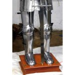 Medieval Knight Wearable Suit of Armor Crusader Combat Full Body Armor AR19