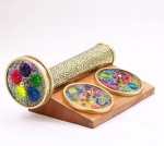 Aazon.co: RII Handcrafted Etched Lacquered Brass Kaleidoscope, Oil