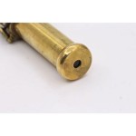 Handmade Brass Mini Kaleidoscope – Pocket Optical Toy with Colorful Beads – Collectible Vintage Gift for Kids, Art Lovers & Home Décor Enthusiasts