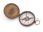 Vintage Boy Scouts of America Brass Compass | Antique Scout Engraved Pocket Compass | Inspirational Gift for Outdoor Adventure, Hiking, Camping, Navigation & Collectors