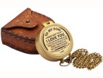Engraved Dad to Son Compass – I Love You Gift from Father to Son – Inspirational Brass Compass with Leather Case – Perfect Birthday, Graduation, or Confirmation Keepsake – Handmade by Roorkee Instruments India