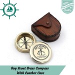 Wholesale Personalized Nautical Brass Directional Compass Scout Boy America Directional for Camping, Hiking, Touring