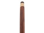 Vintage Floral Engraved Brass Handle Walking Stick – Decorative Metal “U” Shaped Cane Handle with Solid Wood Shaft – Antique Style Walking Cane for Men & Women, 37 Inches