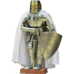 X-Mas Medieval Wearable Knight Crusader Full Suit of Armor Collectibles Armor