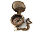 Engraved Brass Pocket Calendar Compass | Vintage Nautical Maritime Instrument Replica | Antique Finish Compass for Camping, Travelling, Home Décor, Collectible Gift for Kids & Family