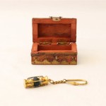 Nautical Keychain with Wooden Box, Nautical Key Holder, Nautical Key Hook, Nautical Lamp, Wooden Chest, Nautical Lamp, Nautical Gift for Men