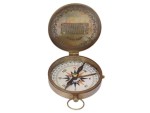 Vintage Boy Scouts of America Brass Compass | Antique Scout Engraved Pocket Compass | Inspirational Gift for Outdoor Adventure, Hiking, Camping, Navigation & Collectors