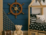Wooden Ship Wheel Wall Decor 12\