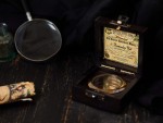 Handmade Antique Brass Compass with Wooden Box | Vintage Nautical Pocket Compass | Exquisite Maritime Décor & Gift for Every Occasion
