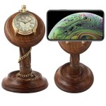 Antique Solid Wooden Stand, Phone Stand & Desk Organizer, Display Case, Office Decor for Women & Men, Birthday Gifts