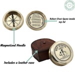 Wholesale Personalized Nautical Brass Directional Compass Scout Boy America Directional for Camping, Hiking, Touring
