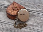 So You Can Always Find Your Way Back Home Compass | Engraved Brass Compass with Leather Case | Romantic Gifts for Him Her | Anniversary Gift for Husband | Personalized Keepsake for Men