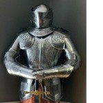 Halloween Armor 6 Feet Medieval Knight Crusader Full Suit of Armor Collectible